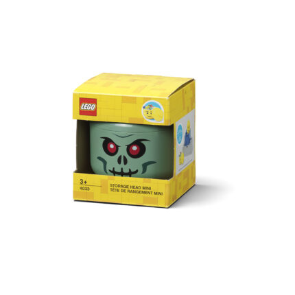 LEGO® glava za odlaganje (mini): Zeleni kosturko