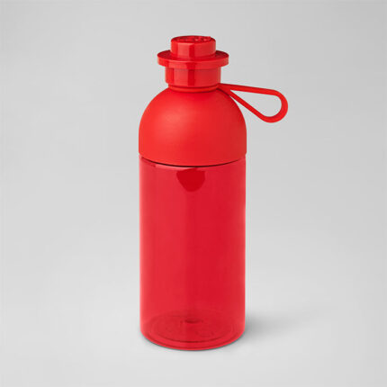 LEGO® boca 0,5l prozirna: Crvena