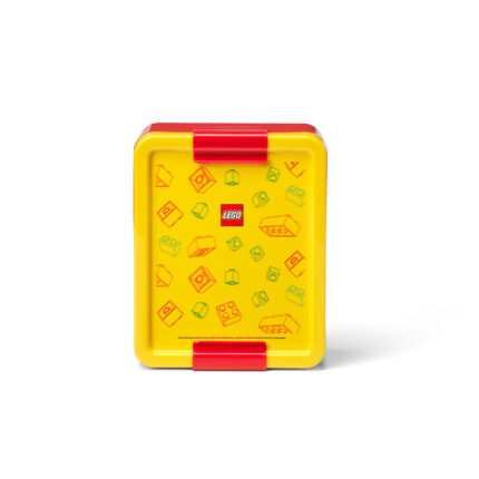 LEGO® kutija za užinu Umetnost kockica: Crveno-žuta