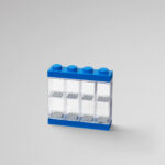 LEGO® izložbena polica za 8 minifigura: Plava