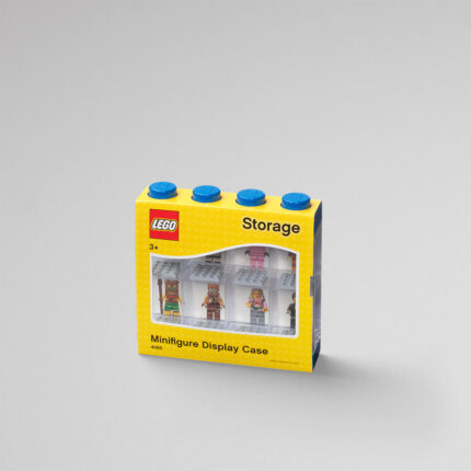 LEGO® izložbena polica za 8 minifigura: Plava