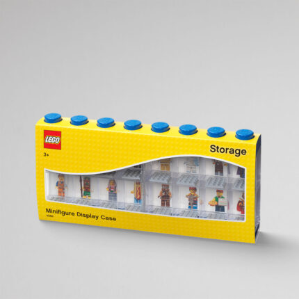 LEGO® izložbena polica za 16 minifigura: Plava