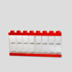 LEGO® izložbena polica za 16 minifigura: Crvena