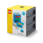 LEGO® polica sa 3 fioke i podlogom za gradnju - siva