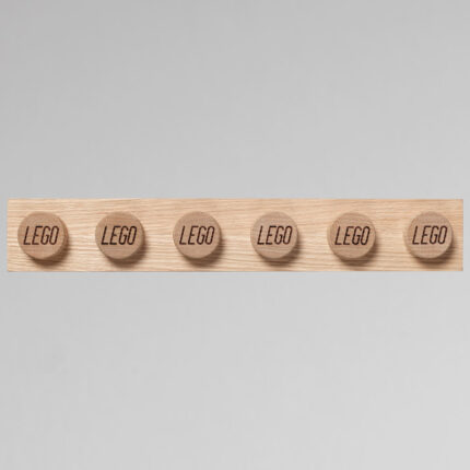 LEGO® drvena polica za knjige od hrastovine