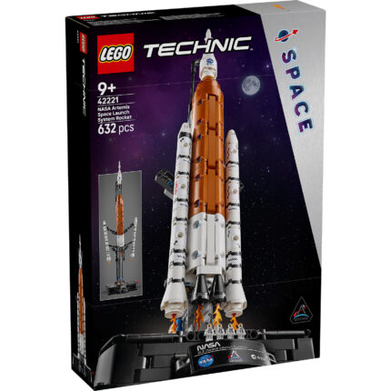 LEGO® Technic 42221 NASA Artemis – Raketa svemirskog sistema za lansiranje