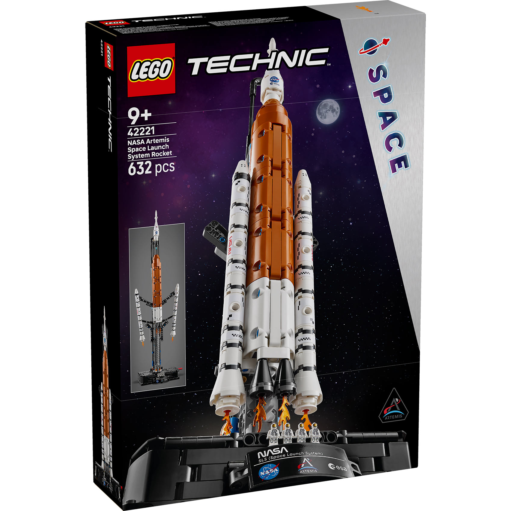 LEGO® Technic 42221 NASA Artemis – Raketa svemirskog sistema za lansiranje LEGO® Technic 42221 NASA Artemis – Raketa svemirskog sistema za lansiranje