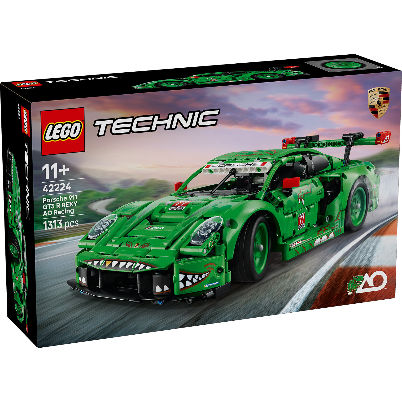 LEGO® Technic 42224 Porsche 911 GT3 R REXY AO trkački automobil LEGO® Technic 42224 Porsche 911 GT3 R REXY AO trkački automobil