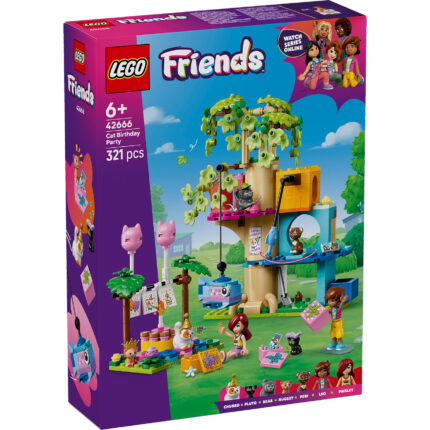 LEGO® Friends 42666 Macina rođendanska zabava i kuća na drvetu