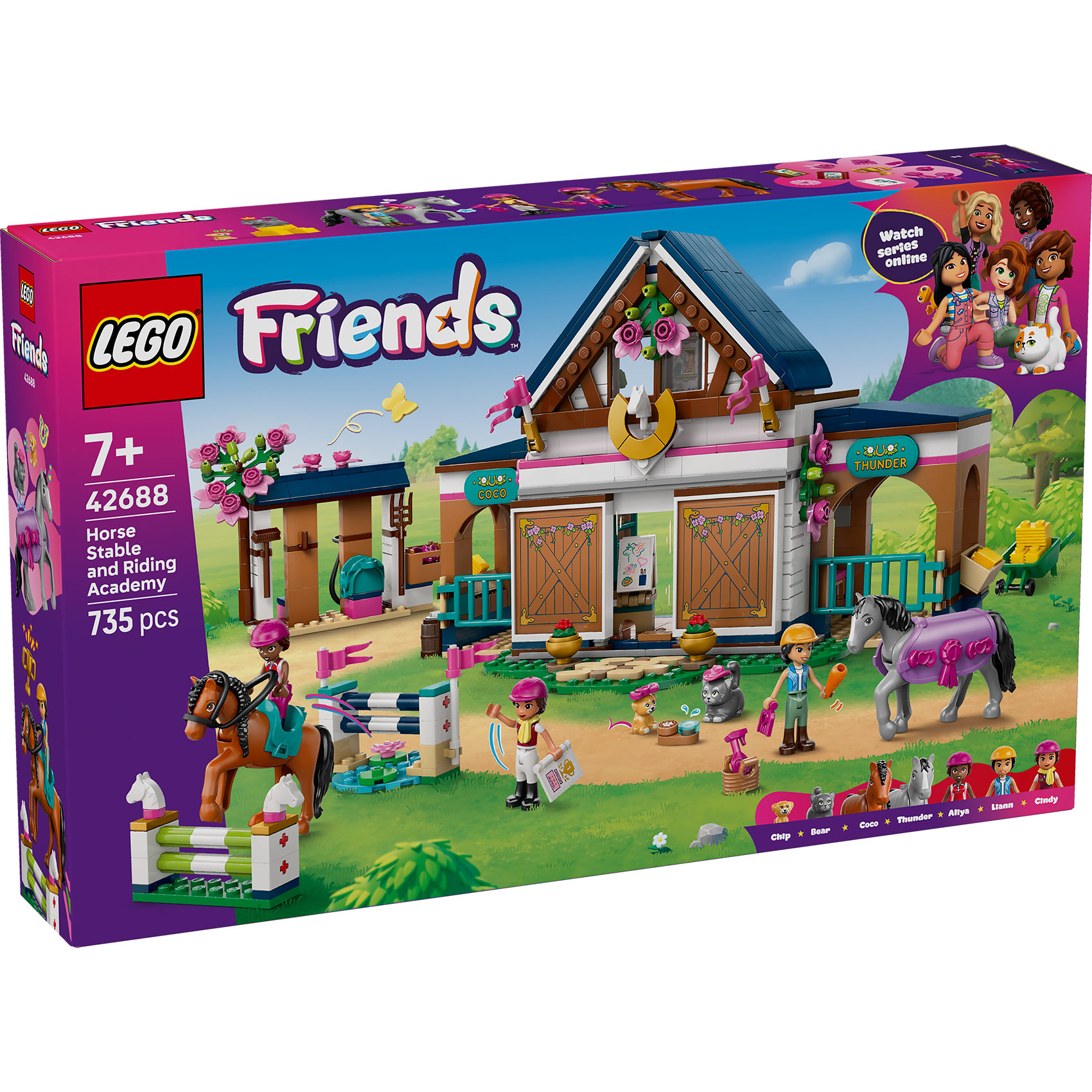LEGO® Friends 42688 Konjušarnica i jahačka akademija LEGO® Friends 42688 Konjušarnica i jahačka akademija