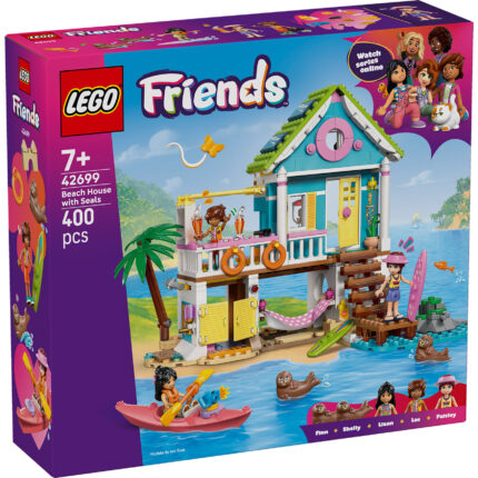 LEGO® Friends 42699 Kuća na plaži sa fokama