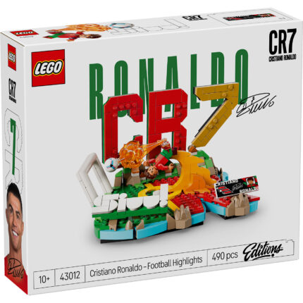 LEGO® Editions 43012 Kristijano Ronaldo – Najbolji fudbalski trenuci