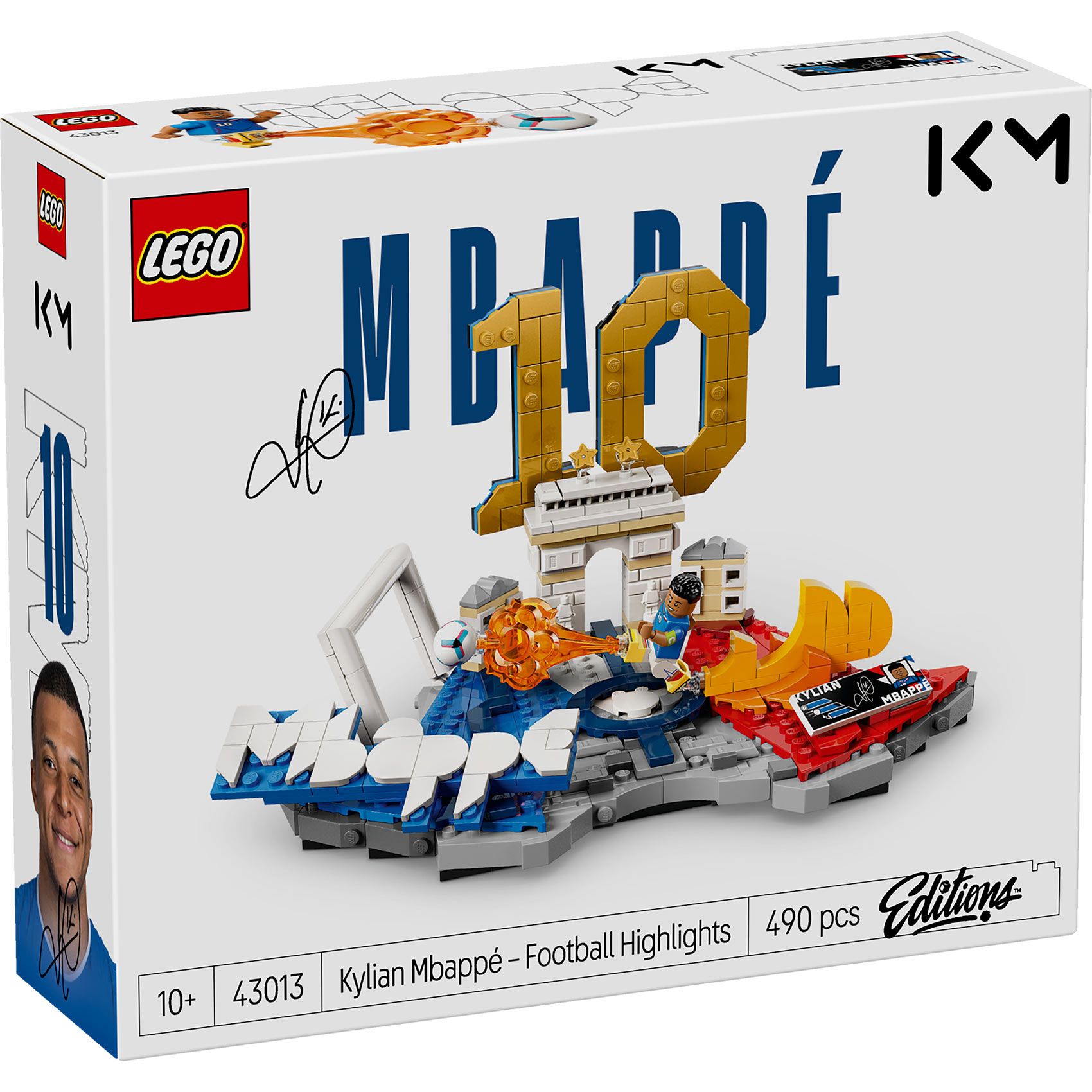 LEGO® Editions 43013 Kilijan Mbape – Najbolji fudbalski trenuci LEGO® Editions 43013 Kilijan Mbape – Najbolji fudbalski trenuci