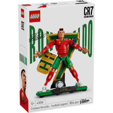 LEGO® Editions 43016 Kristijano Ronaldo – Fudbalska legenda