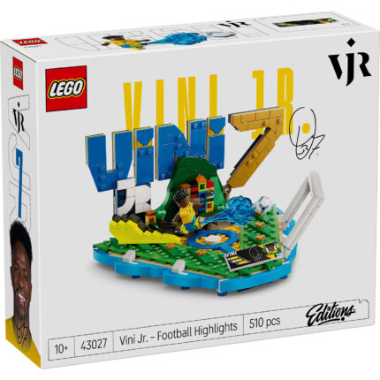 LEGO® Editions 43027 Vini Džunior – Najbolji fudbalski trenuci