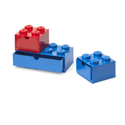 LEGO® stone fioke set (3 kom): Crvena, plava