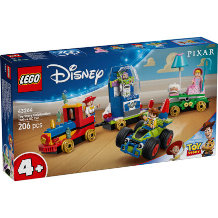 LEGO® Disney 43264 Voz za proslavu i RC automobil iz Priče o igračkama
