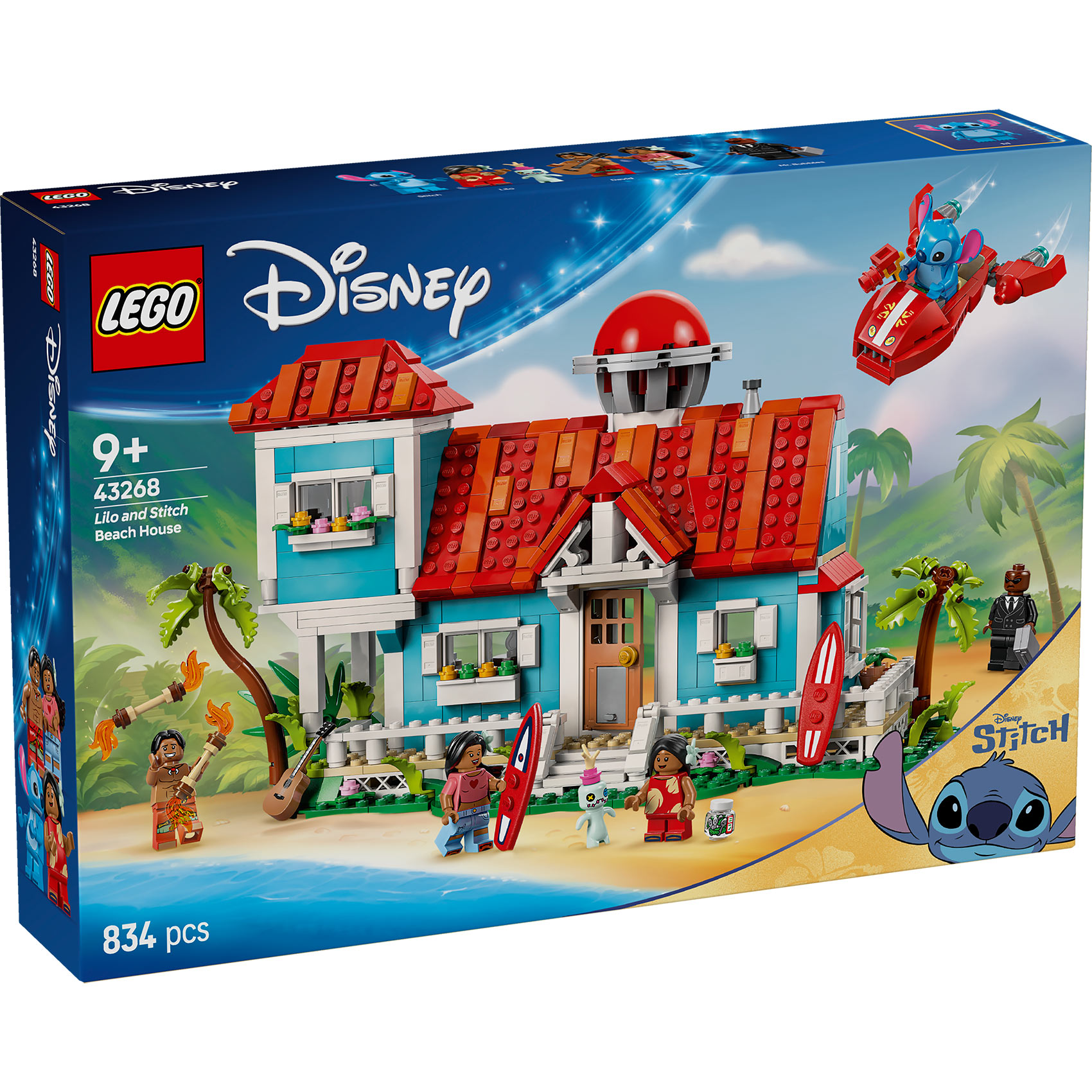LEGO® Disney 43268 Kuća na plaži iz Lila i Stiča LEGO® Disney 43268 Kuća na plaži iz Lila i Stiča