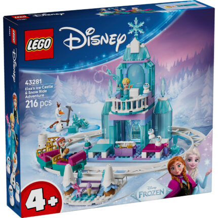 LEGO® Disney 43281 Elsin ledeni zamak i snežna avantura