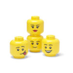 LEGO® glave za odlaganje (mini) set (4 kom)