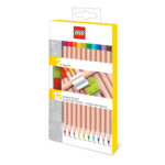 LEGO® drvene bojice sa držačem za kocke (12 kom)