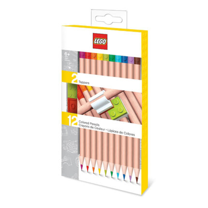 LEGO® drvene bojice sa držačem za kocke (12 kom)