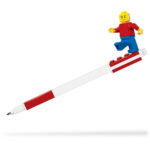 LEGO® gel olovka 2.0 sa minifigurom, crvena