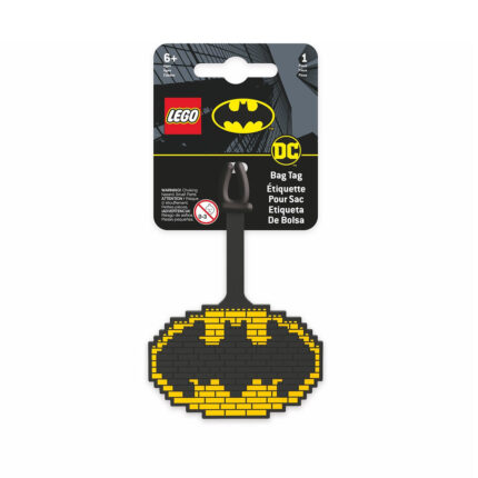 LEGO® DC super heroji etiketa za prtljag: Betmenov znak