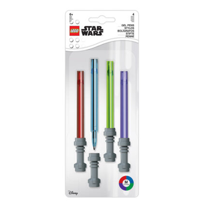 LEGO® Star Wars gel olovka u obliku svetlosne sablje, 4 kom