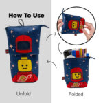 LEGO® Minifigures™ pop-up pernica - crveni svemirac