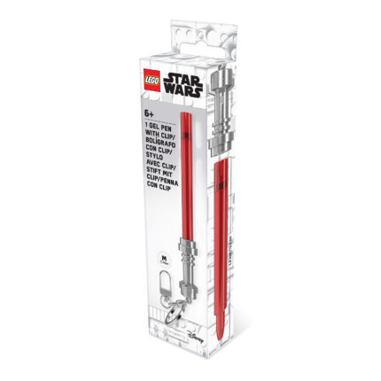 LEGO® Star Wars™ gel olovka u obliku svetlosne sablje - crvena