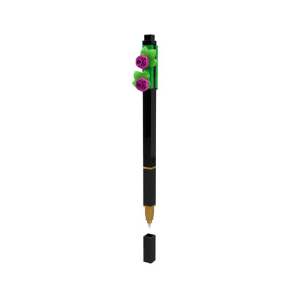 LEGO® zelena gel olovka sa kockicama