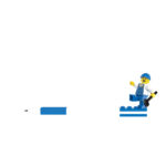 LEGO® Gel olovka sa minifigurom – Plava