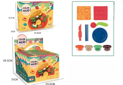 Kreativni set sa plastelinom – sendvič