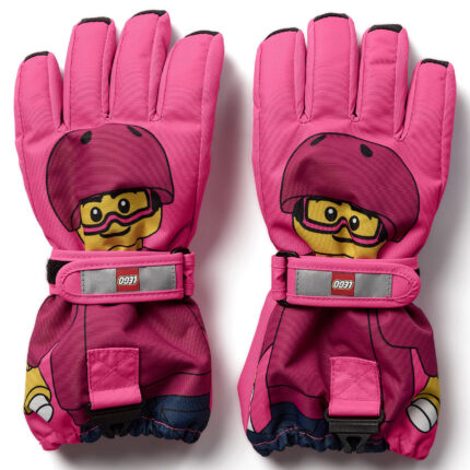 LEGO® Iconic ski rukavice, roze