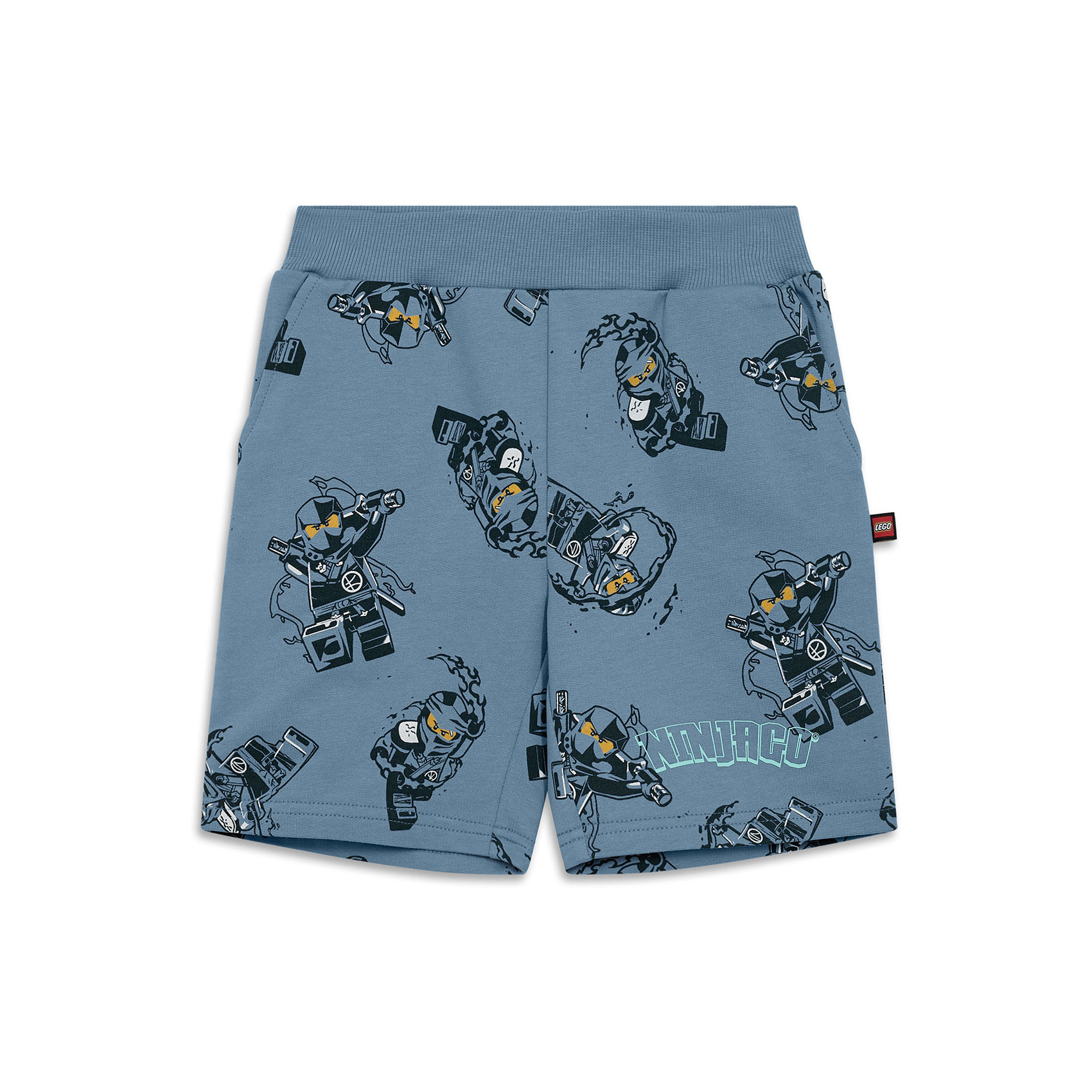 LEGO® NINJAGO šorts, prašnjavo plava LEGO® NINJAGO šorts, prašnjavo plava