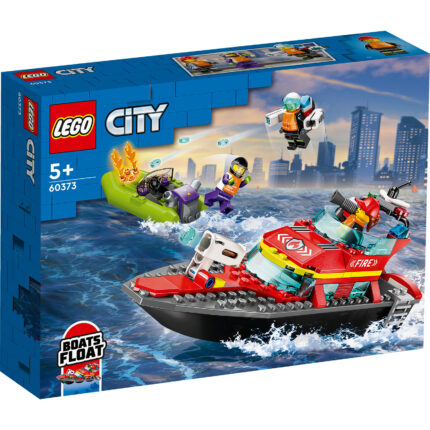 LEGO® City 60373 Vatrogasni čamac za spasavanje