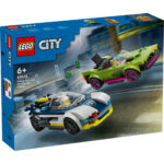 LEGO® City 60415 Jurnjava policijskog automobila i masel kara