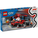 LEGO® City 60443 F1® pitstop i ekipa sa Ferrari formulom