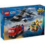 LEGO® City 60462 Remiks helikoptera, vatrogasnog vozila i podmornice