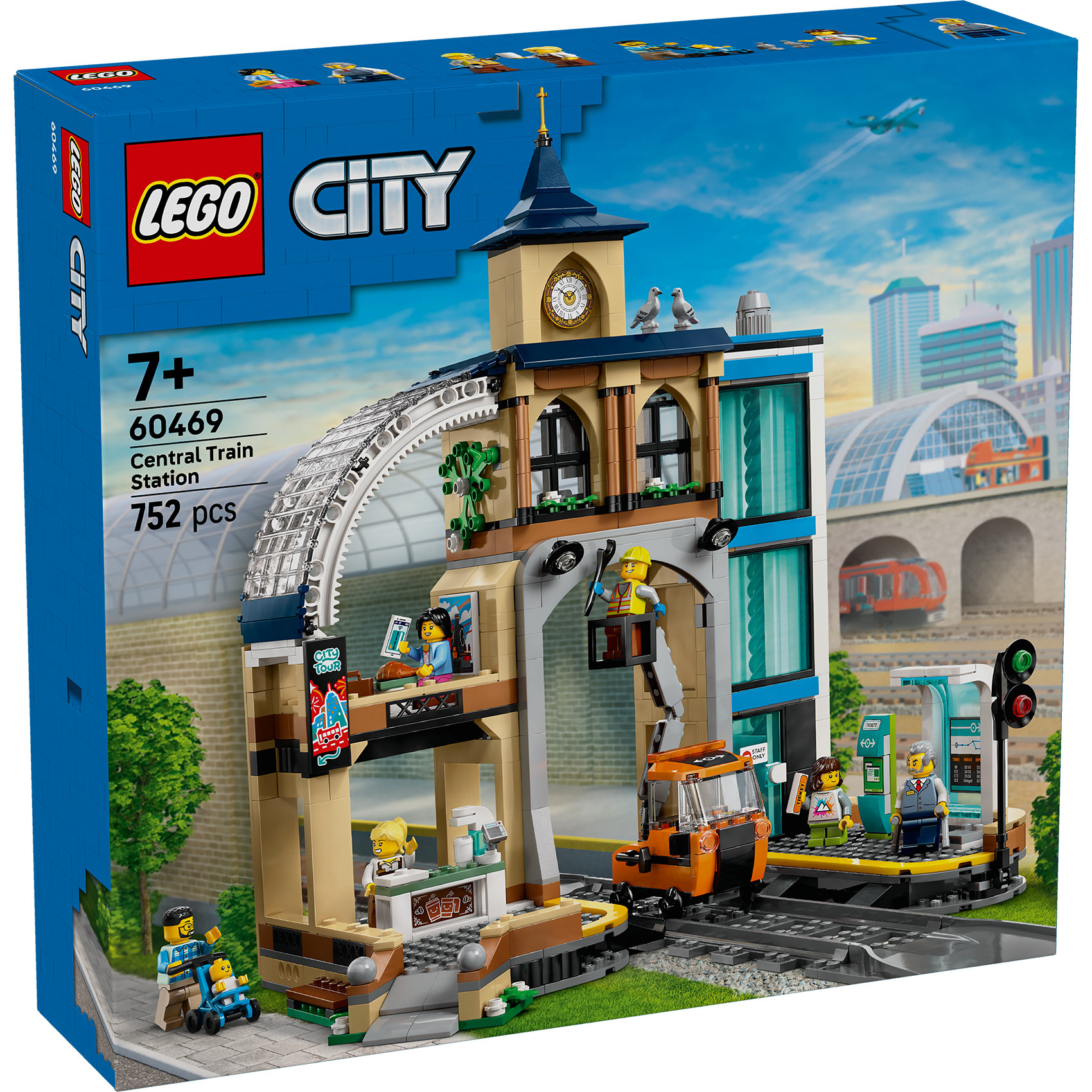 LEGO® City 60469 Glavna železnička stanica LEGO® City 60469 Glavna železnička stanica