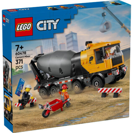 LEGO® City 60478 Mešalica za cement