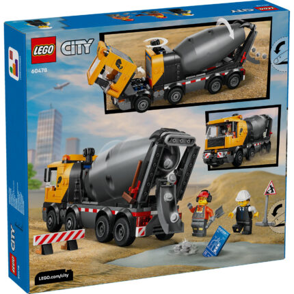 LEGO® City 60478 Mešalica za cement