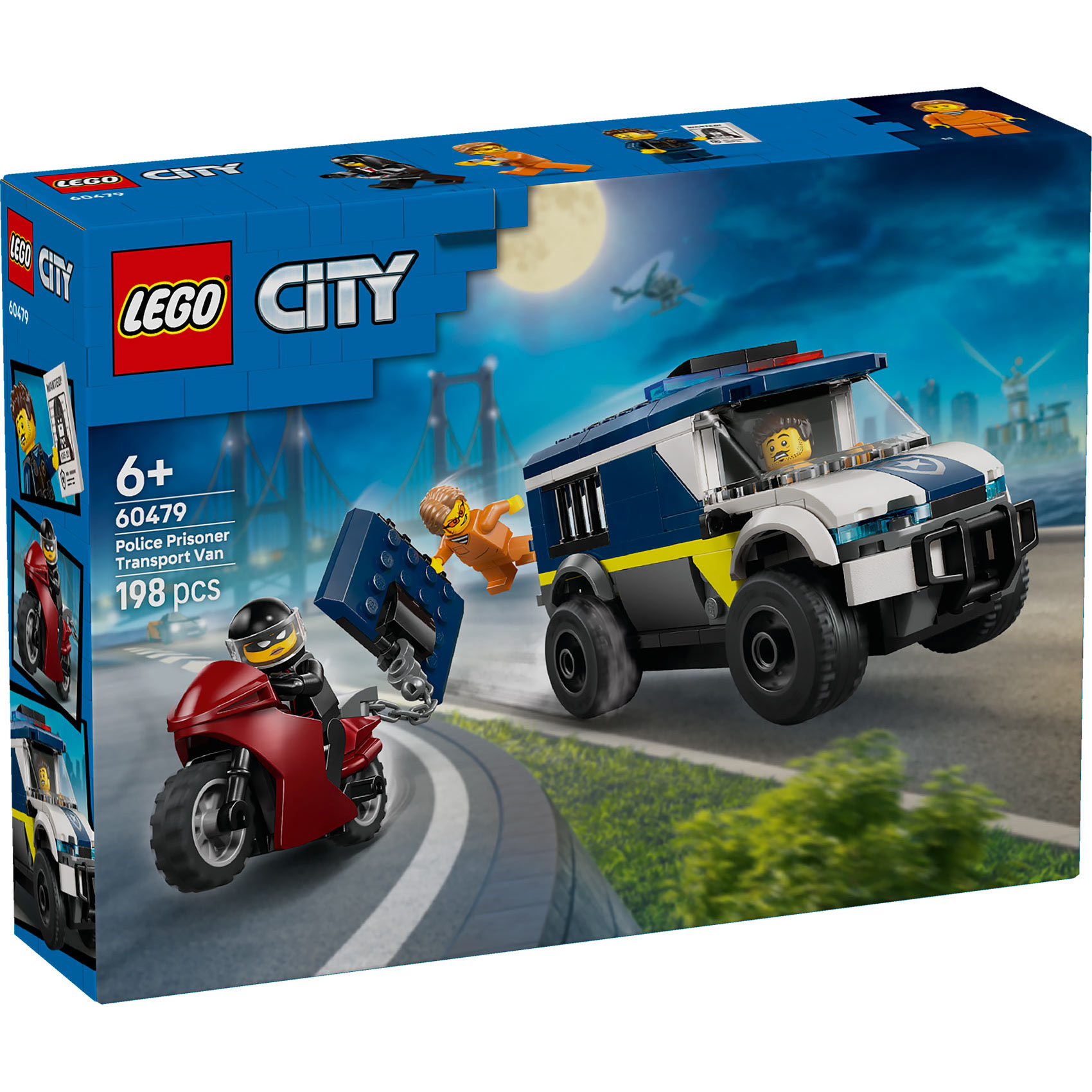 LEGO® City 60479 Policijski kombi za prevoz zatvorenika LEGO® City 60479 Policijski kombi za prevoz zatvorenika