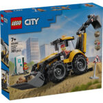 LEGO® City 60480 Žuti bager-utovarivač