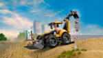 LEGO® City 60480 Žuti bager-utovarivač