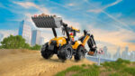 LEGO® City 60480 Žuti bager-utovarivač