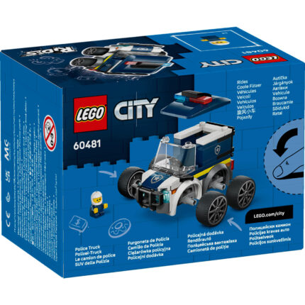 LEGO® City 60481 Vozila – Policijski kamion