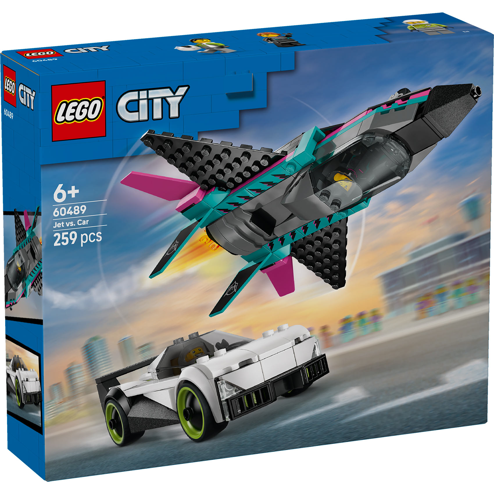 LEGO® City 60489 Mlaznjak protiv automobila LEGO® City 60489 Mlaznjak protiv automobila
