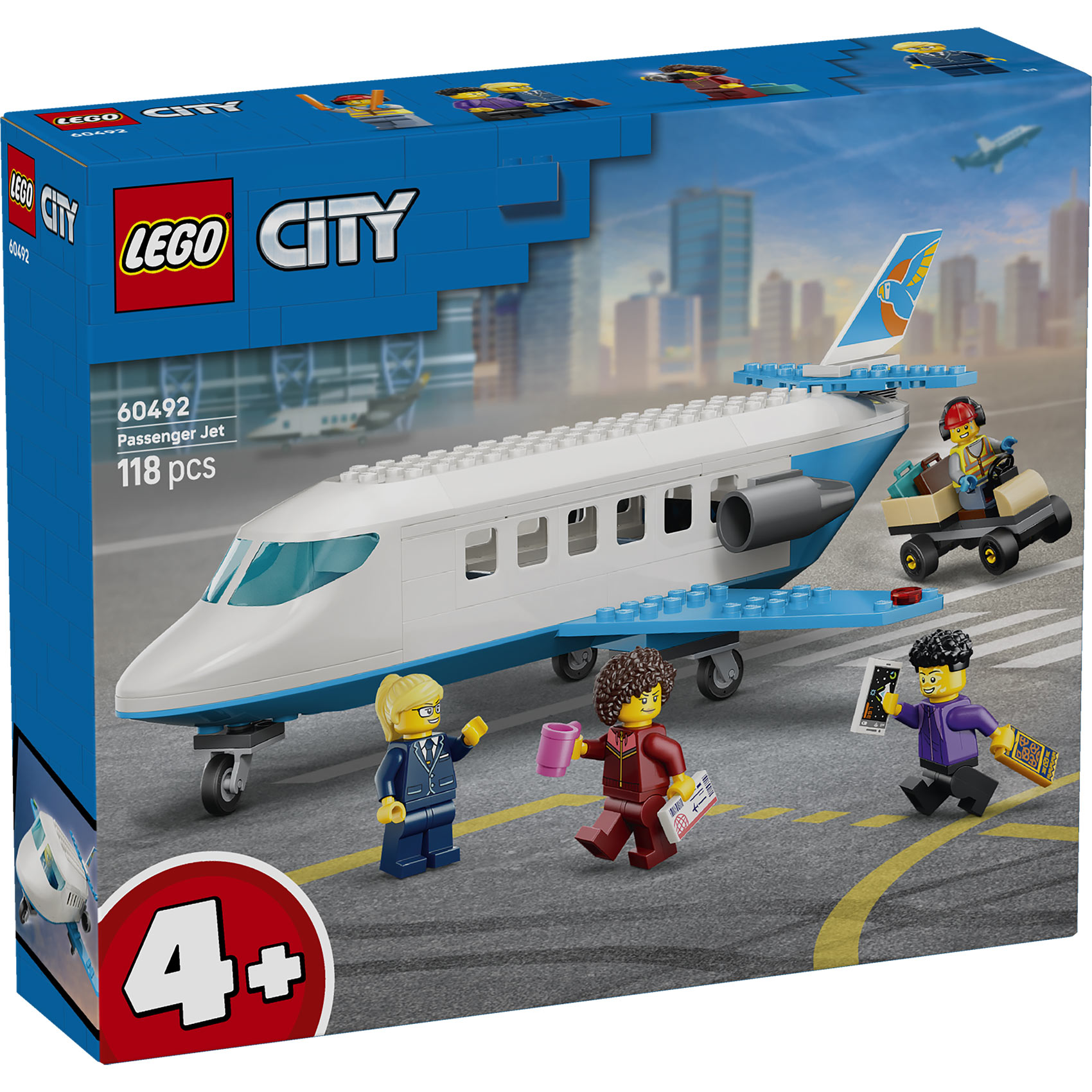 LEGO® City 60492 Putnički mlaznjak LEGO® City 60492 Putnički mlaznjak